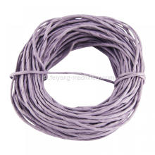 紫色のツイストペーパーロープ